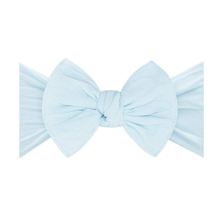 THE KNOT Soft nylon headband: chambray blue