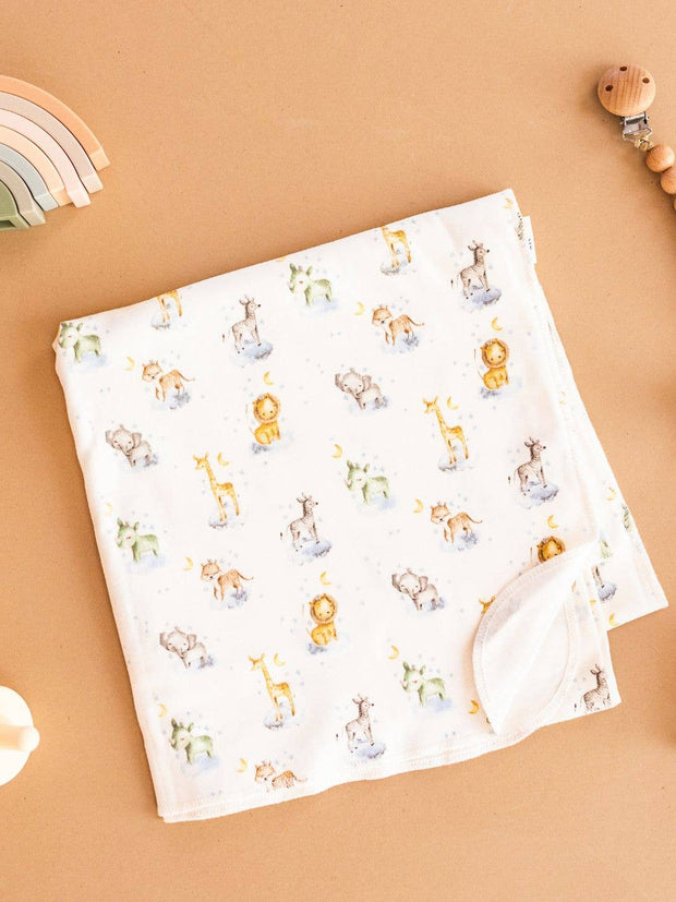 Wild Things Swaddle Blanket: One Size