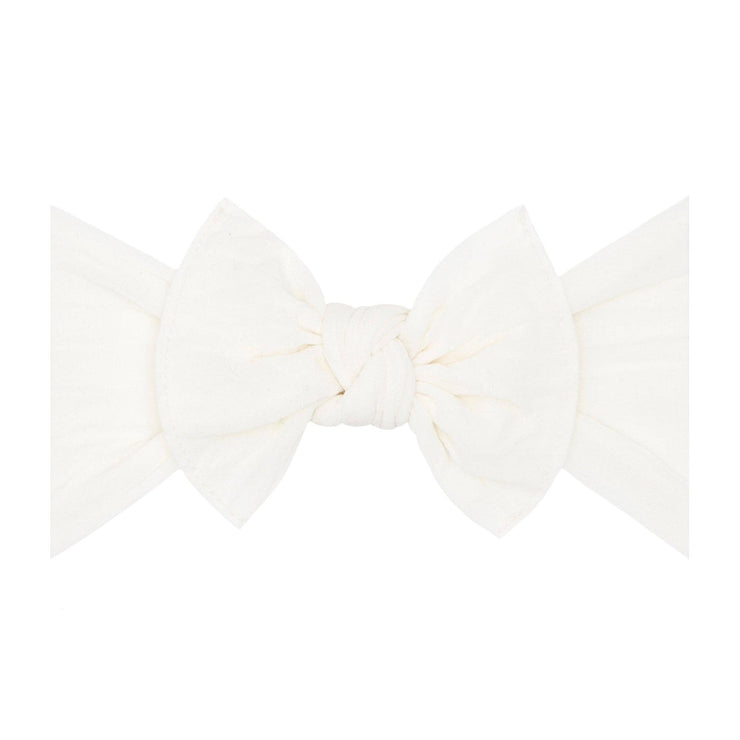 THE KNOT Soft nylon headband: ivory