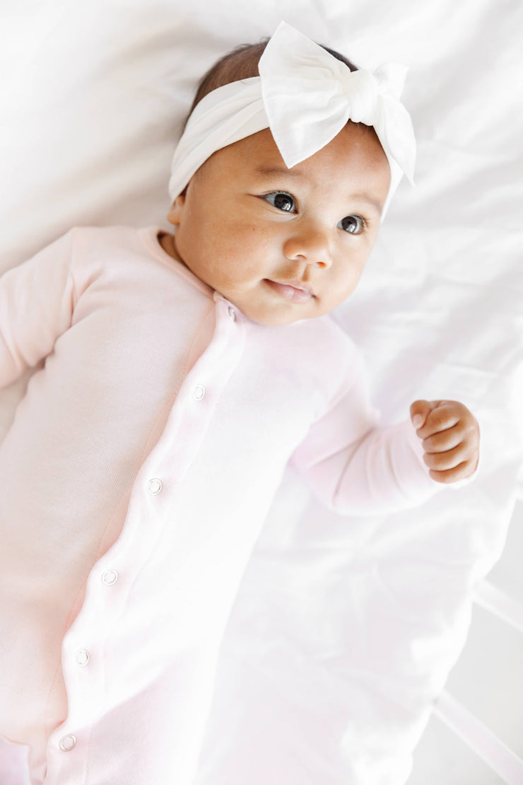 THE KNOT Soft nylon headband: ivory