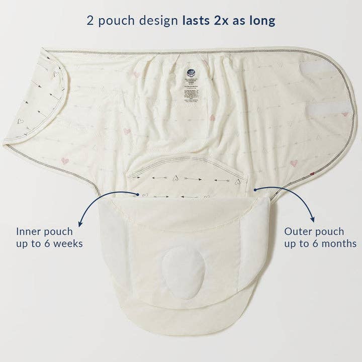 Zen Swaddle® Premier: 0-6 Months / Lovestruck