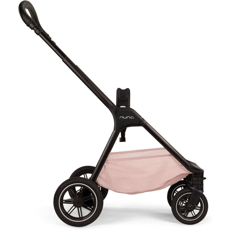 Nuna Triv Next Stroller with Magnetic Buckle | Thistle Collection