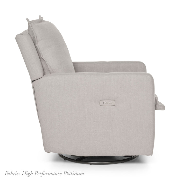 Oilo Flynn Gliding Swivel Nursery Recliner