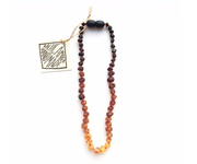 Raw Ombre Baltic Amber || Necklace: 12" Baby || Child Necklace