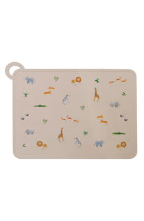 Loulou Lollipop Silicone Placemat | Safari Jungle