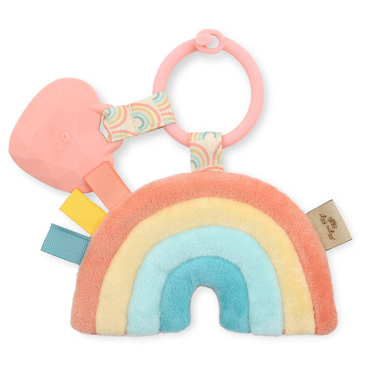 NEW Rainbow Itzy Pal™ Plush + Teether