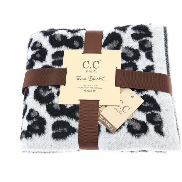 BABY Leopard Stroller C.C Blanket BBL2061