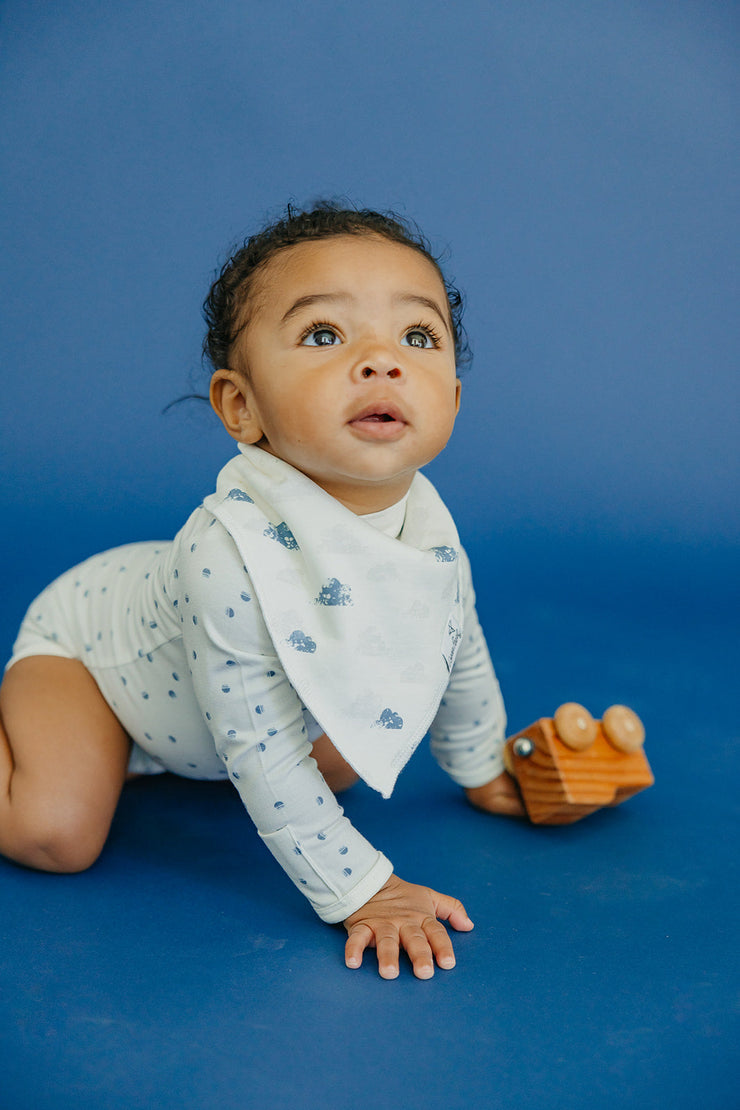 Copper Pearl Baby Bandana Bibs | Sol