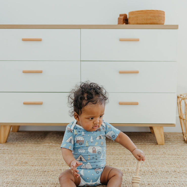 Copper Pearl Short Sleeve Bodysuit | Bridger