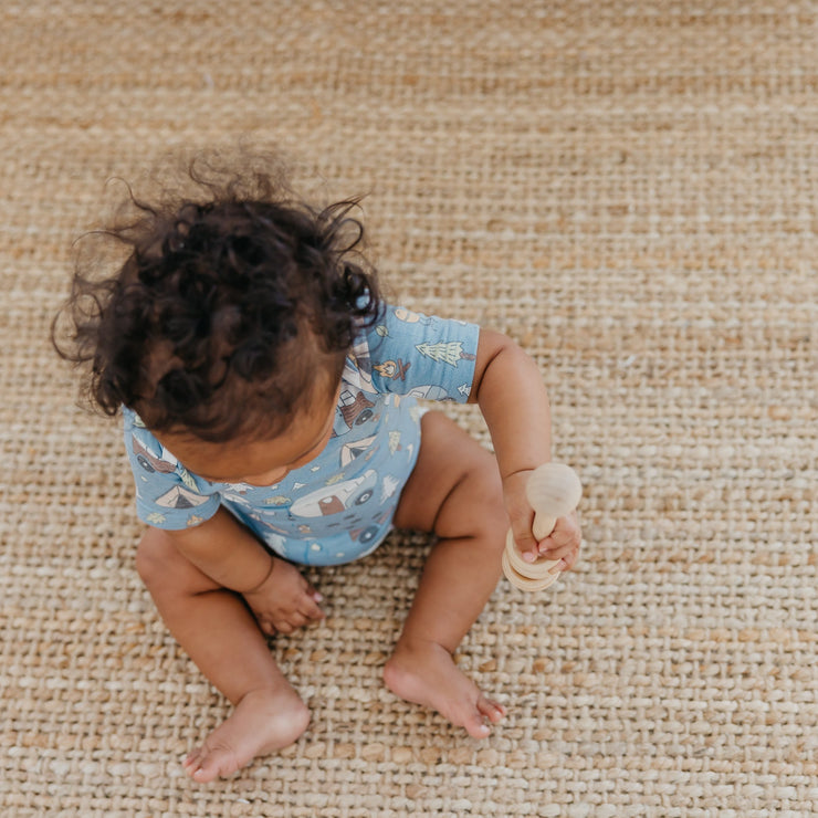 Copper Pearl Short Sleeve Bodysuit | Bridger