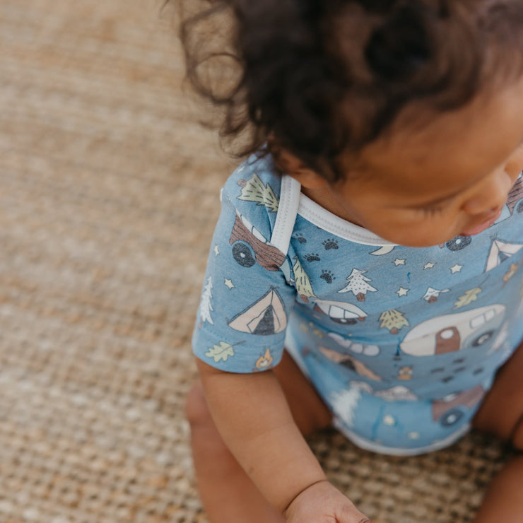 Copper Pearl Short Sleeve Bodysuit | Bridger