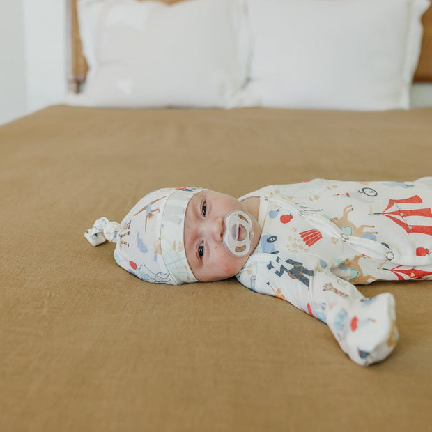 Copper Pearl Top Knot Hat | Bailey