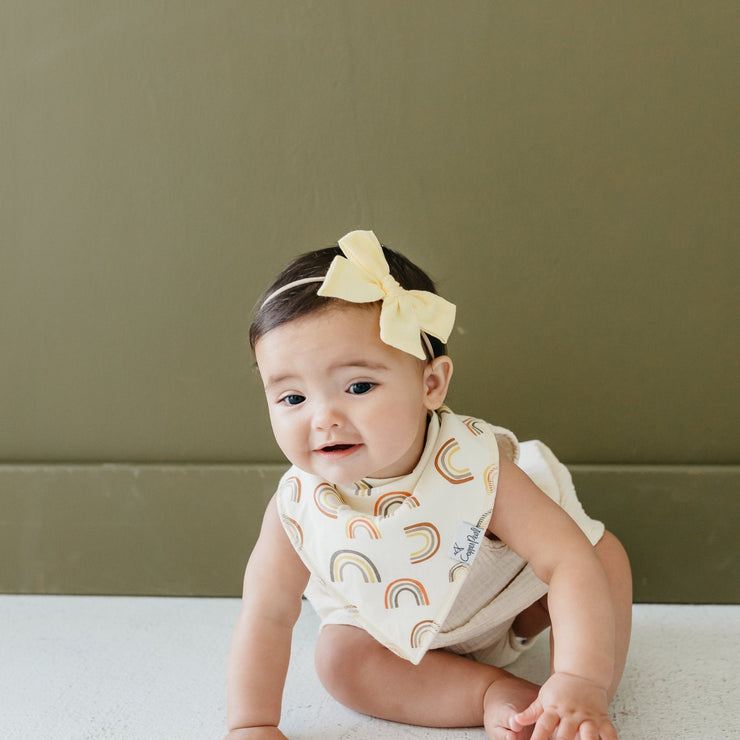 Copper Pearl Baby Bandana Bibs | Maui