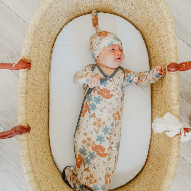 Copper Pearl Knotted Gown | Eden