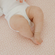 Copper Pearl Premium Knit Fitted Crib Sheet | Dottie