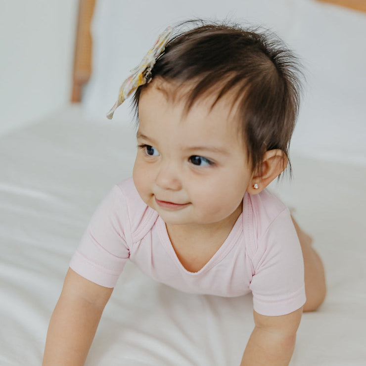 Copper Pearl Short Sleeve Bodysuit | Blossom