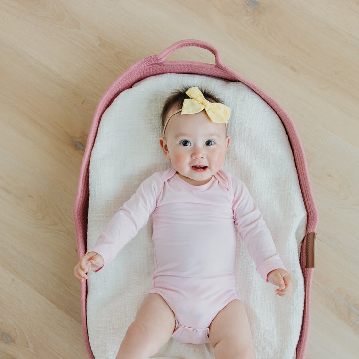 Copper Pearl Long Sleeve Bodysuit | Blossom