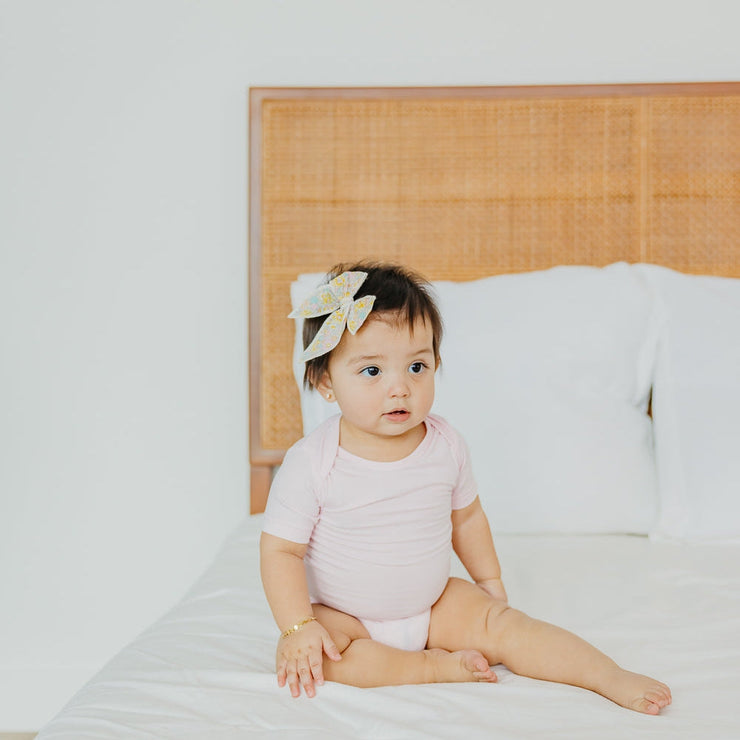 Copper Pearl Short Sleeve Bodysuit | Blossom