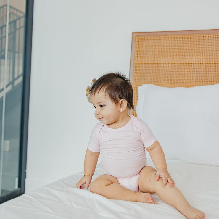 Copper Pearl Short Sleeve Bodysuit | Blossom