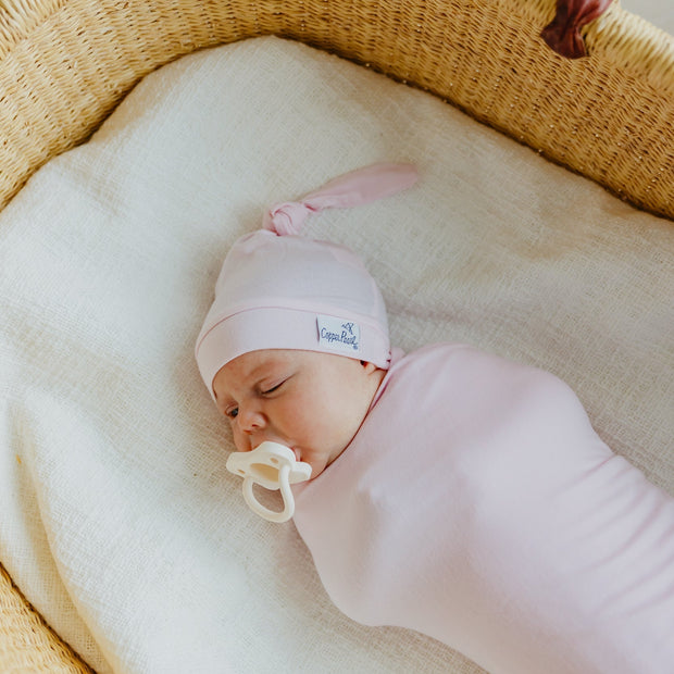 Copper Pearl Top Knot Hat | Blossom