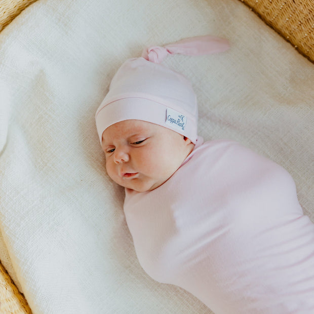 Copper Pearl Top Knot Hat | Blossom