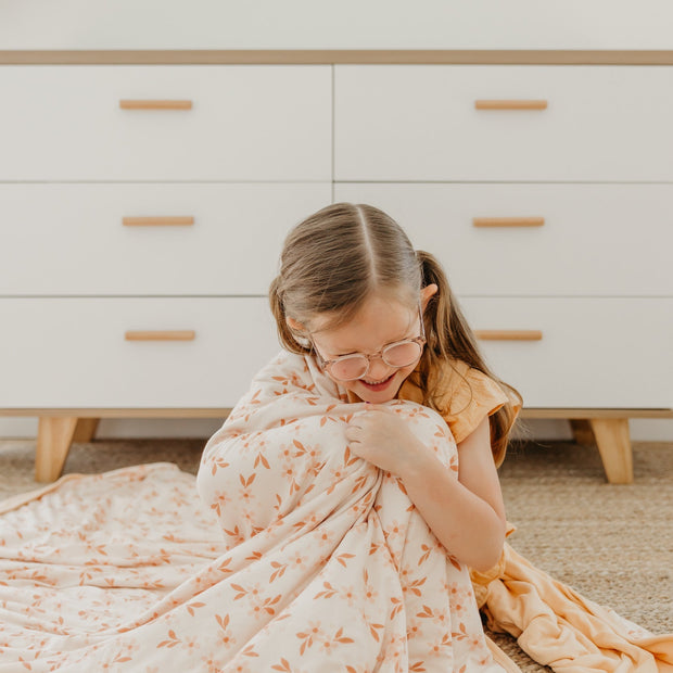 Copper Pearl Three-Layer Jumbo Quilt | Rue