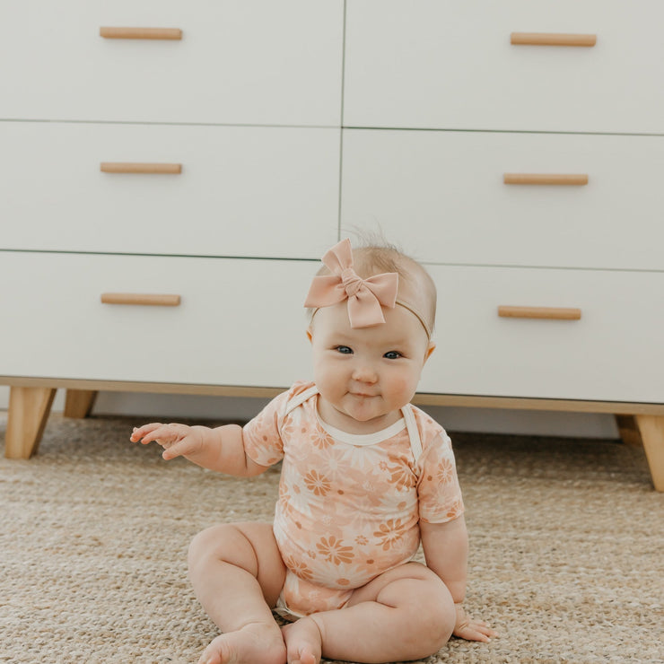 Copper Pearl Short Sleeve Bodysuit | Penny