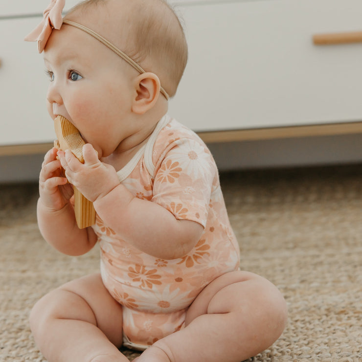 Copper Pearl Short Sleeve Bodysuit | Penny