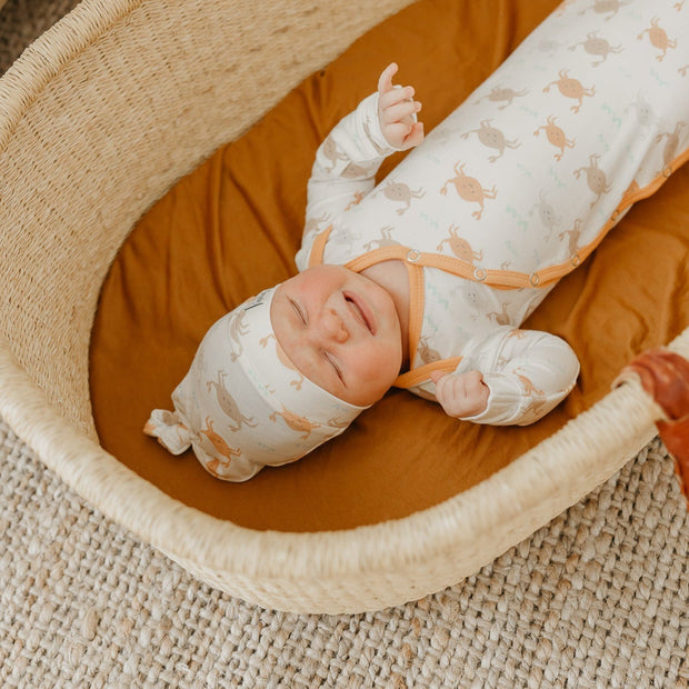 Copper Pearl Top Knot Hat | Tide