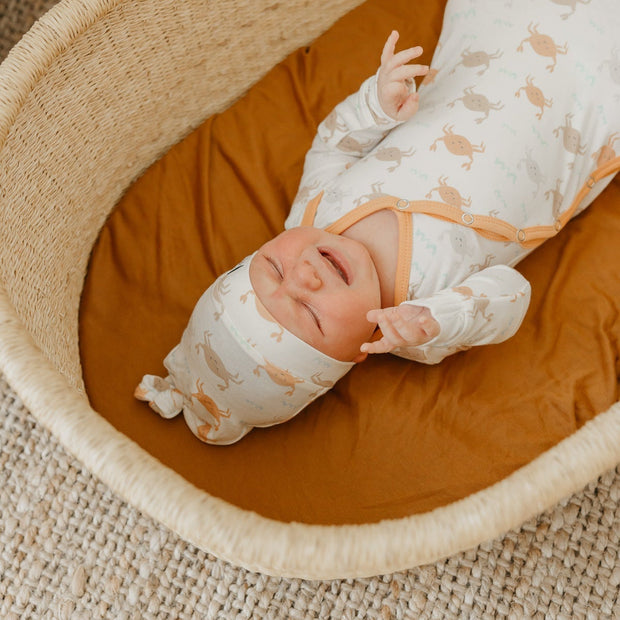 Copper Pearl Top Knot Hat | Tide