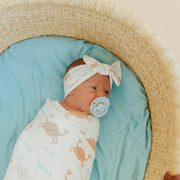 Copper Pearl Knit Swaddle Blanket | Tide