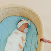 Copper Pearl Knit Swaddle Blanket | Tide