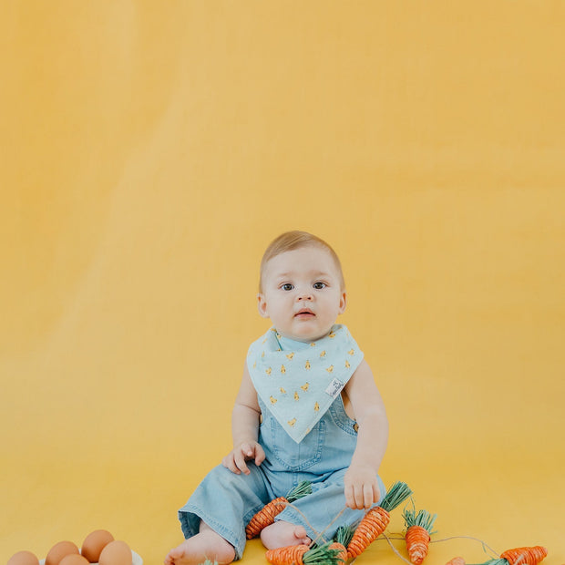 Copper Pearl Baby Bandana Bibs | Peter