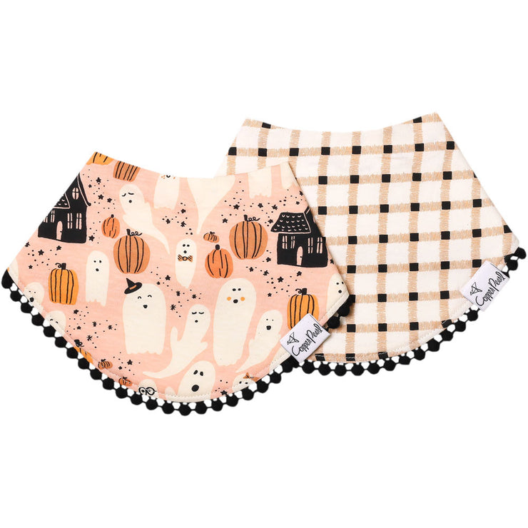 Copper Pearl Fashion Trimmed Bib Set | Casper