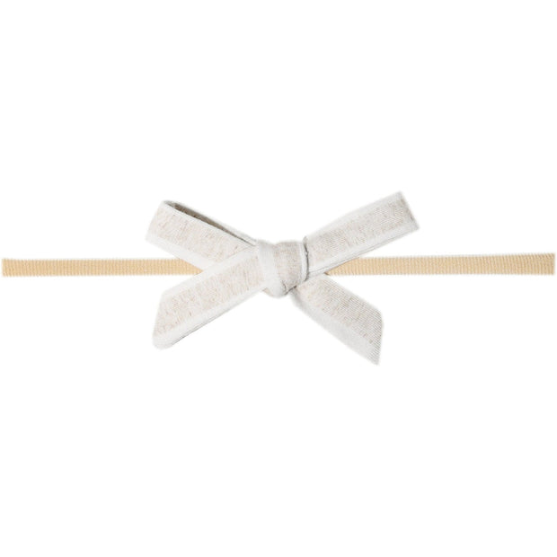 Copper Pearl Ribbon Nylon Bow | Coastal