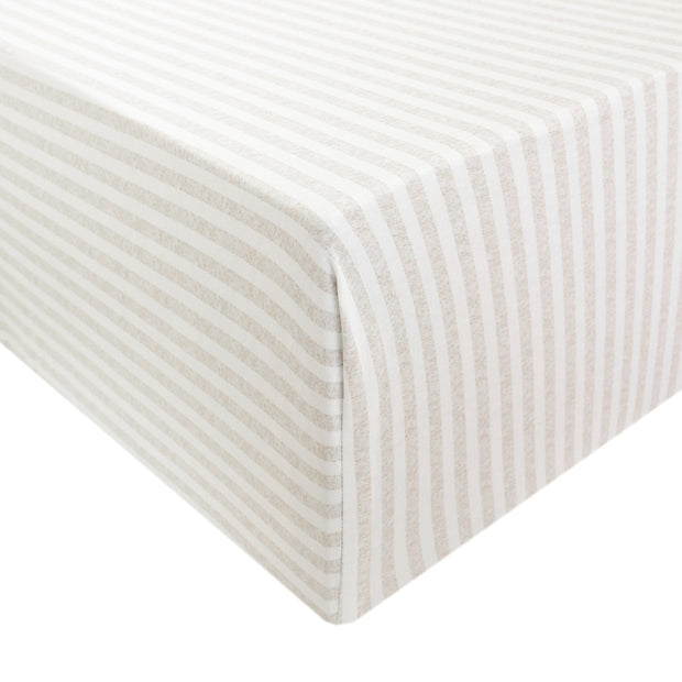 Copper Pearl Premium Knit Fitted Crib Sheet | Coastal