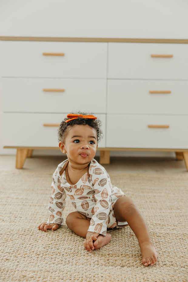 Copper Pearl Long Sleeve Bodysuit | Blitz