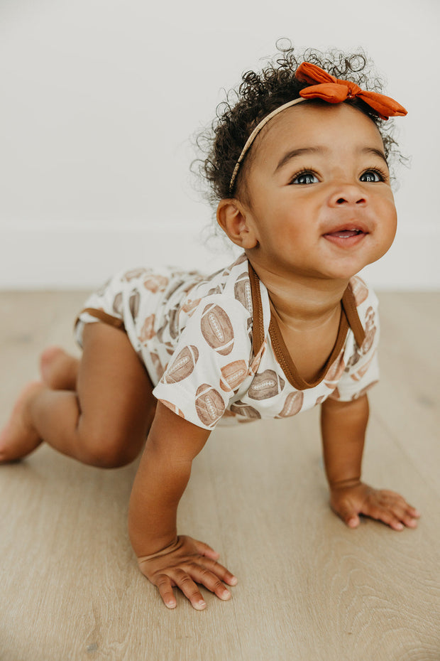 Copper Pearl Short Sleeve Bodysuit | Blitz