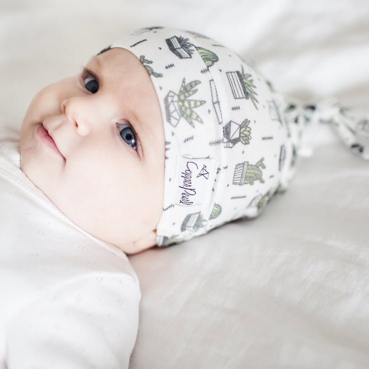 Copper Pearl Top Knot Hat | Shiloh