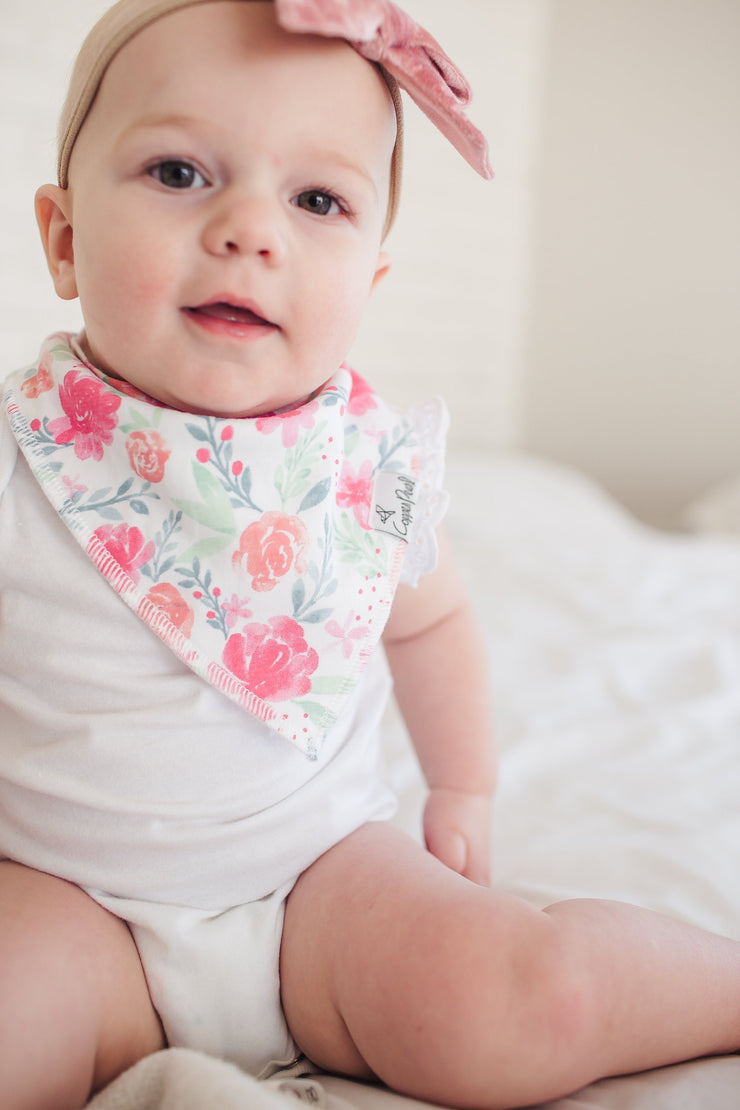 Copper Pearl Baby Bandana Bibs | June