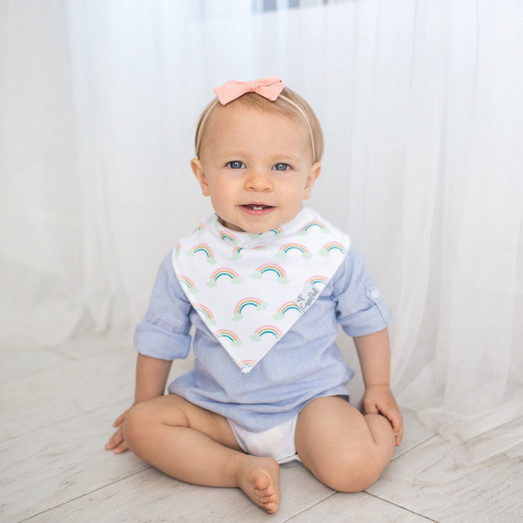 Copper Pearl Baby Bandana Bibs | Whimsy