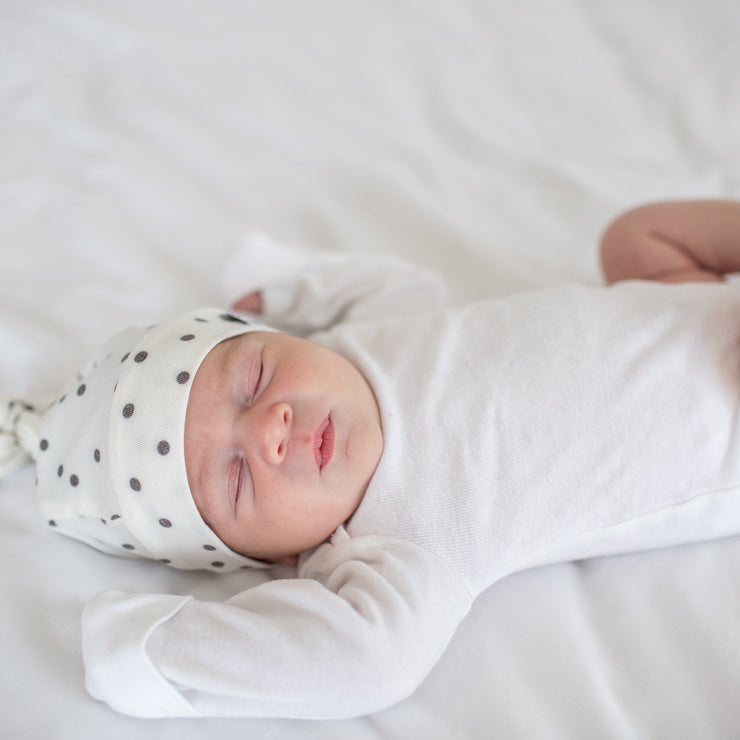 Copper Pearl Top Knot Hat | Willow