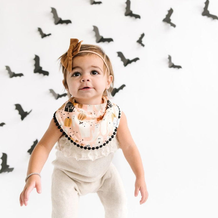 Copper Pearl Fashion Trimmed Bib Set | Casper