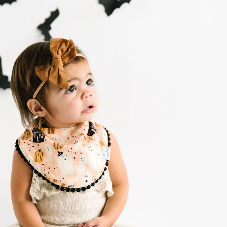 Copper Pearl Fashion Trimmed Bib Set | Casper