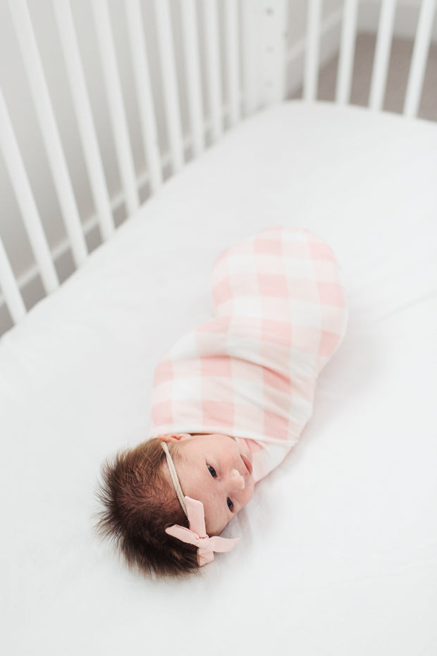 Copper Pearl Knit Swaddle Blanket | London