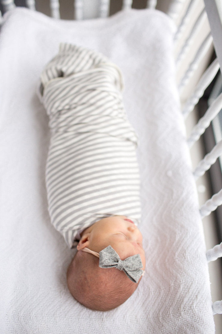 Copper Pearl Knit Swaddle Blanket | Everest