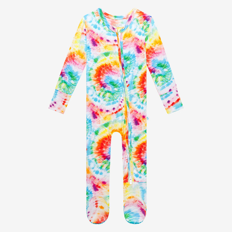 Posh Peanut Totally Tie Dye Footie