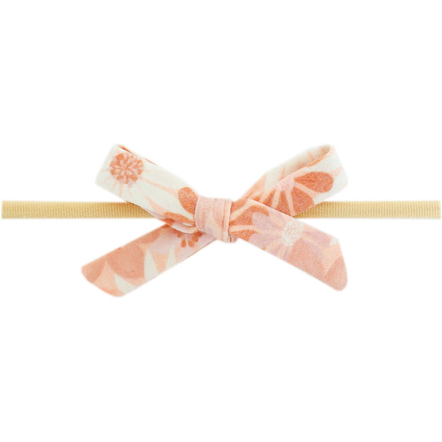 Copper Pearl Ribbon Nylon Bow | Penny