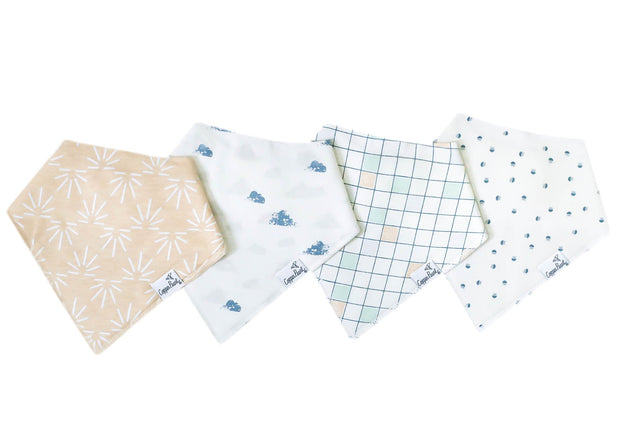 Copper Pearl Baby Bandana Bibs | Sol