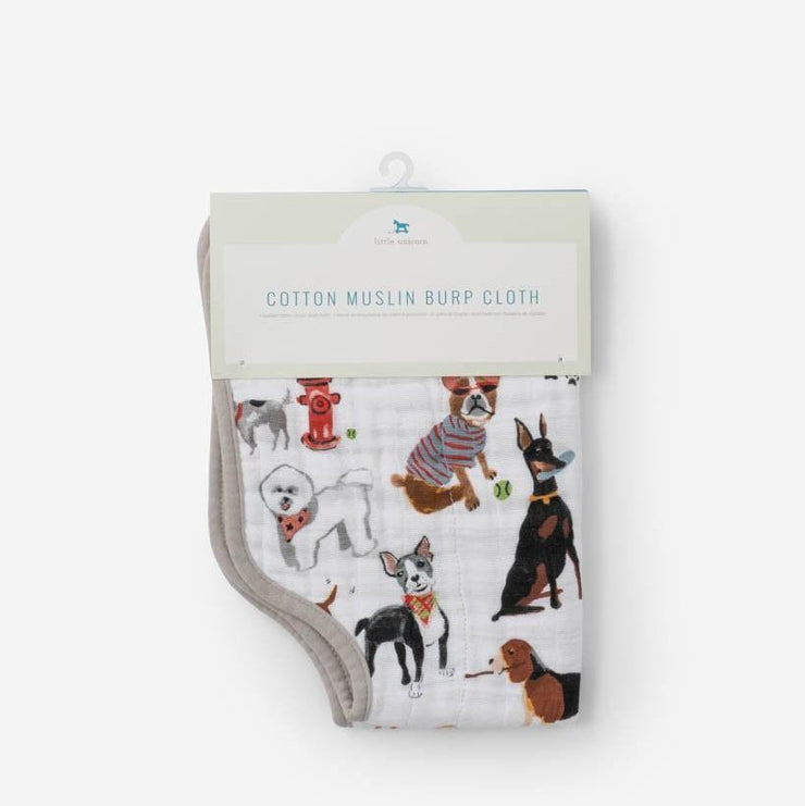 Little Unicorn Cotton Muslin Burp Cloth | Woof